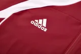 25-26 Bayern Jujube red Hoodie Jacket Tracksuit