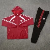 25-26 Bayern Jujube red Hoodie Jacket Tracksuit
