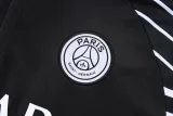 25-26 PSG Jordan Black Half Pull Tracksuit #B2573(半拉链)