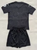 25-26 Wolves Black Goalkeeper Kids Soccer Jersey