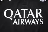 25-26 PSG Jordan Black Half Pull Tracksuit #B2573(半拉链)