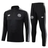 25-26 Germany Black Half Pull Tracksuit #B2579(半拉链)