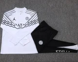 25-26 PSG Jordan White Half Pull Tracksuit #B2574(半拉链)