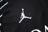 25-26 PSG Jordan Black Half Pull Tracksuit #B2573(半拉链)