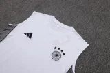 25-26 Germany White Tank top and shorts suit #D25163