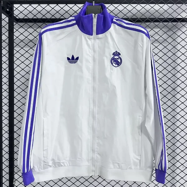 25-26 RMA White Windbreaker