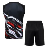 25-26 Sao Paulo Black Tank top and shorts suit #D25159
