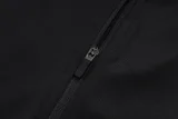 25-26 PSG Jordan Black Half Pull Tracksuit #B2573(半拉链)
