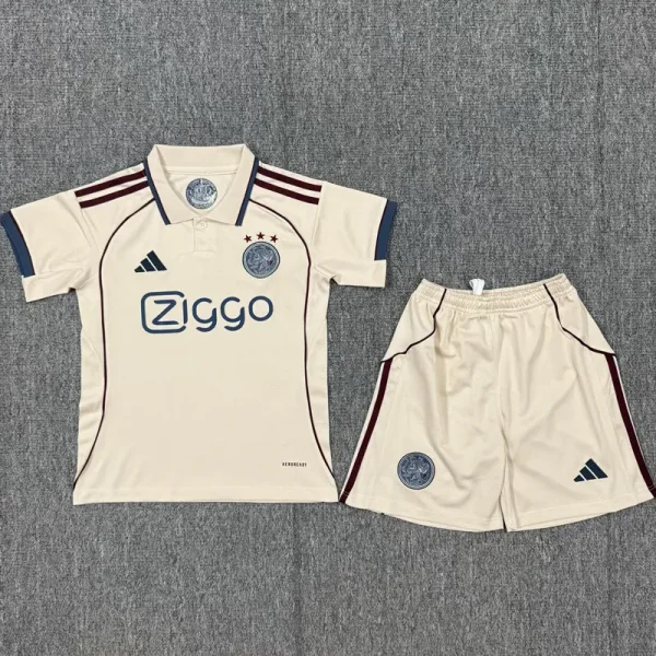 25-26 Ajax Third Kids Soccer Jersey