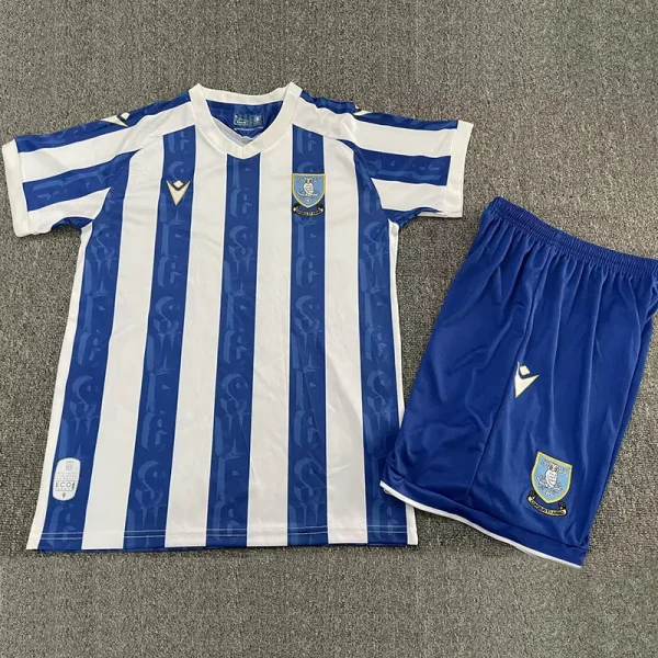 25-26 Sheffield Wednesday Home Kids Soccer Jersey