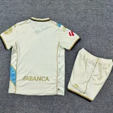 25-26 La Coruna Third Kids Soccer Jersey