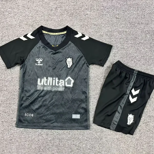 25-26 Sunderland Third Kids Soccer Jersey