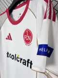 25-26 Nürnberg FC Away Fans Soccer Jersey