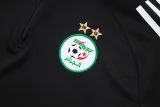 25-26 Algeria Black Half Pull Tracksuit (半拉链)