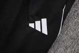 25-26 Algeria Black Half Pull Tracksuit (半拉链)