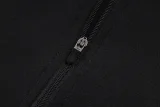 25-26 Algeria Black Half Pull Tracksuit (半拉链)