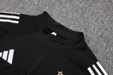 25-26 Algeria Black Half Pull Tracksuit (半拉链)