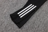 25-26 Algeria Black Half Pull Tracksuit (半拉链)