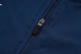 25-26 PSG Royal blue Half Pull Tracksuit #B2585(半拉链)