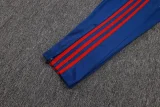 25-26 ARS Royal blue Half Pull Tracksuit #B2592(半拉链)