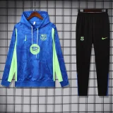 25-26 BAR Blue Hoodie Tracksuit (卫衣套装)