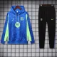 25-26 BAR Blue Hoodie Tracksuit (卫衣套装)