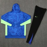 25-26 BAR Blue Hoodie Tracksuit (卫衣套装)