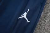 25-26 PSG Jordan Royal blue Half Pull Tracksuit #B2591(半拉链)