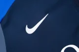 25-26 PSG Royal blue Half Pull Tracksuit #B2585(半拉链)