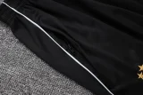 25-26 Argentina Black Kids Half Pull Tracksuit #E25130(童装)(半拉链)