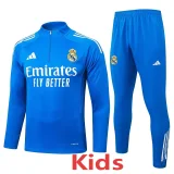 25-26 RMA Lake blue Kids Half Pull Tracksuit #E25128(童装)(半拉链)