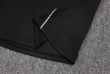25-26 Argentina Black Kids Half Pull Tracksuit #E25130(童装)(半拉链)