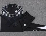 25-26 PSG Jordan Black Kids Half Pull Tracksuit #E25132(童装)(半拉链)