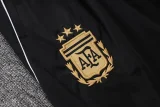 25-26 Argentina Black Kids Half Pull Tracksuit #E25130(童装)(半拉链)