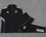 25-26 Germany Black Kids Jacket Tracksuit #E25131(童装)