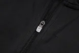 25-26 Germany Black Kids Half Pull Tracksuit #E25137(童装)(半拉链)