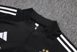 25-26 Argentina Black Kids Half Pull Tracksuit #E25130(童装)(半拉链)