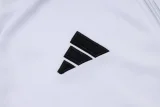 25-26 Ajax White Kids Jacket Tracksuit #E25126(童装)