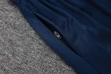 25-26 PSG Royal blue Kids Half Pull Tracksuit #E25147(童装)(半拉链)