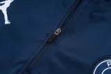 25-26 PSG Jordan Royal blue Kids Half Pull Tracksuit #E25154(童装)(半拉链)