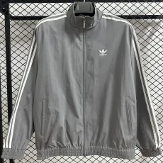 2025 New AD Gray Windbreaker