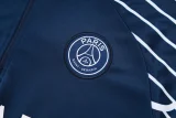 25-26 PSG Jordan Royal blue Kids Half Pull Tracksuit #E25154(童装)(半拉链)