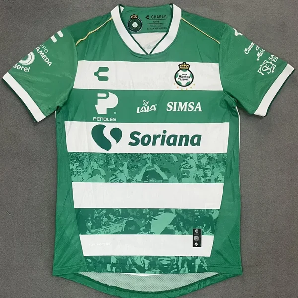 25-26 Santos Laguna Home Fans Soccer Jersey