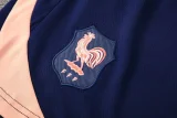 25-26 France Royal blue Tank top and shorts suit