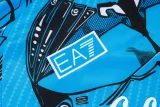 25-26 Napoli Blue Kids Half Pull Tracksuit #E25152(童装)(半拉链)