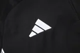25-26 Germany Black Kids Half Pull Tracksuit #E25149(童装)(半拉链)