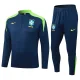 25-26 Brazil Royal blue Half Pull Tracksuit (半拉链)