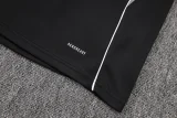 25-26 Germany Black Kids Half Pull Tracksuit #E25149(童装)(半拉链)