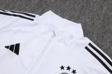 25-26 Germany White Kids Half Pull Tracksuit #E25150(童装)(半拉链)