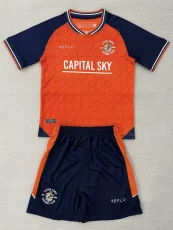 25-26 Luton Town Home Kids Soccer Jersey